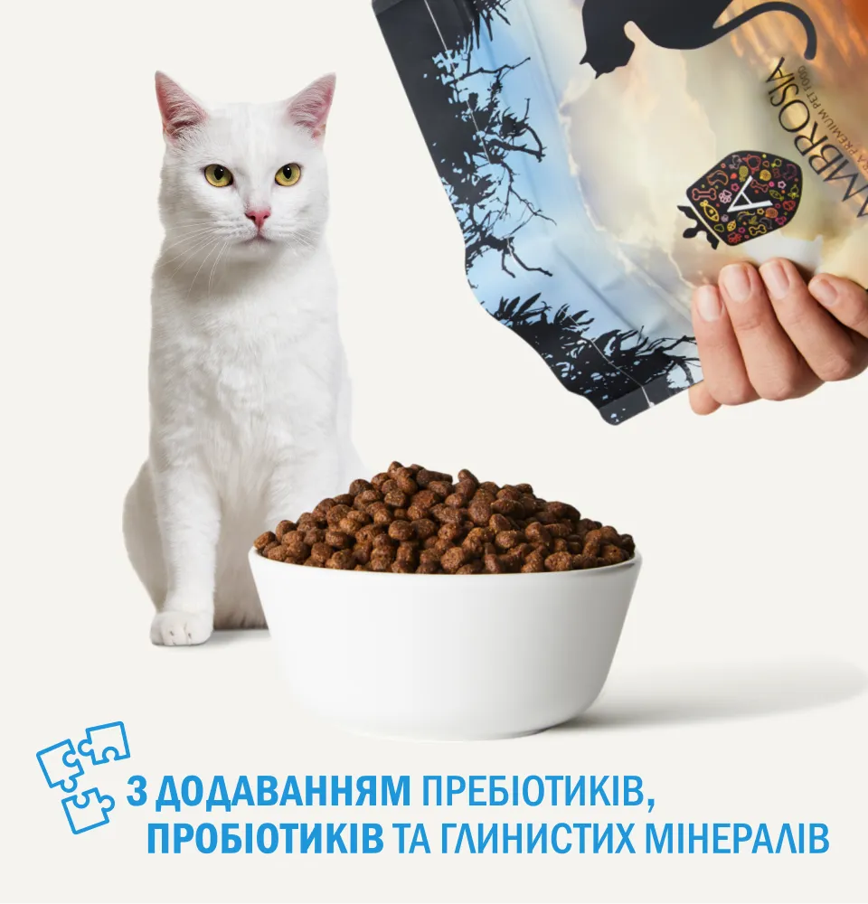 Фото 5 AMBROSIA Grain Free Cat Fresh Trout & Rabbit