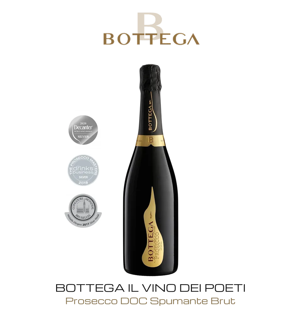 Фото 1 Bottega Vino dei Poeti Prosecco Brut DOCG