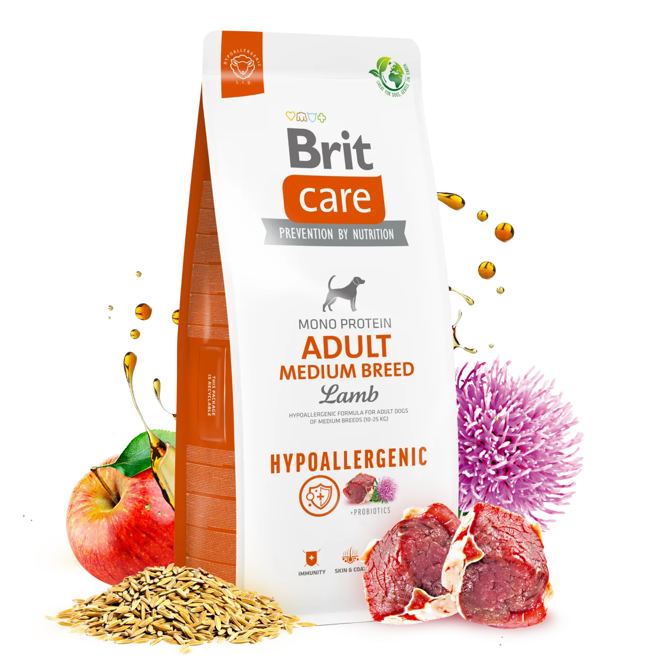 Фото 5 Brit Care Dog Hypoallergenic Adult Medium Breed