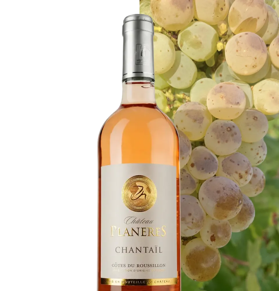 Фото 2 Chateau Planeres Cuvee Chantail Rose AOP Cotes du Roussillon