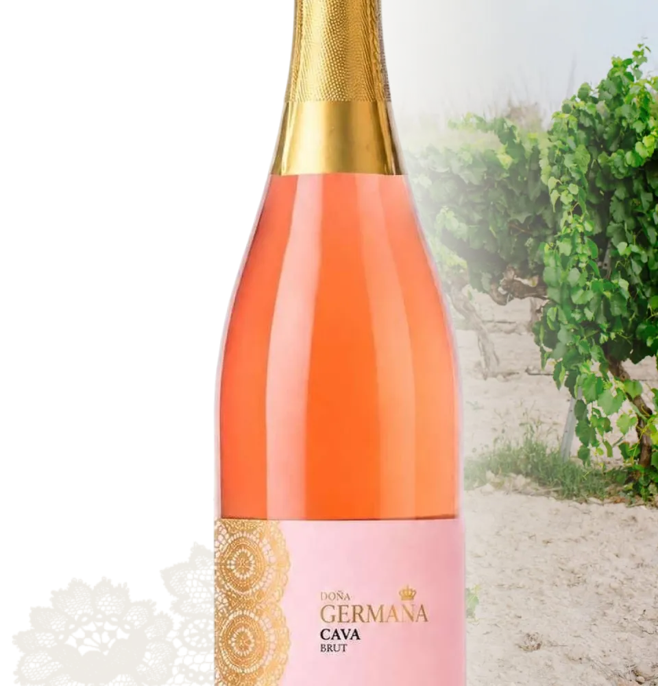 Фото 2 Dona Germana Cava Brut Rose