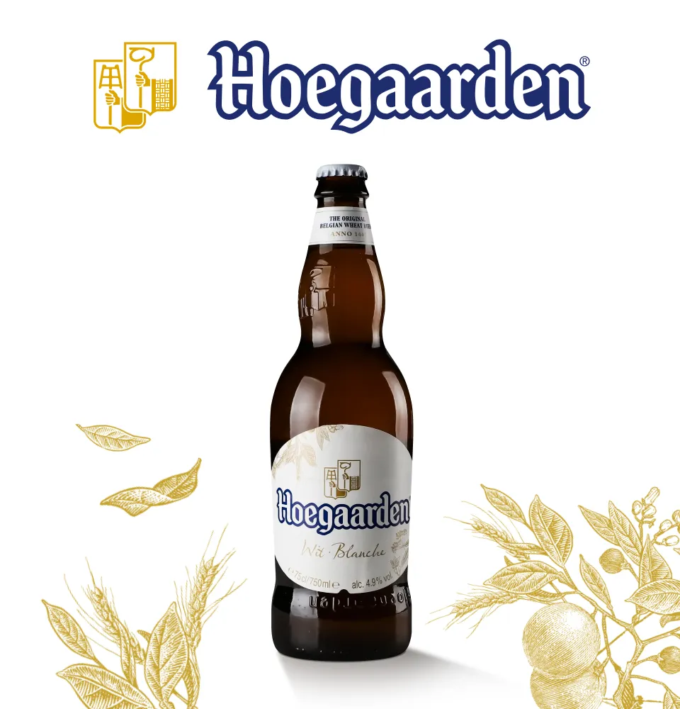 Фото 1 Біле нефільтроване пиво Hoegaarden
