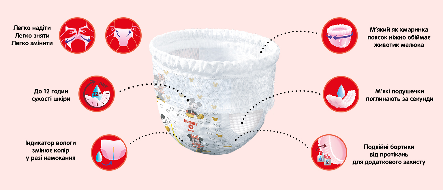 Фото 4 Huggies Little Movers Pants 5