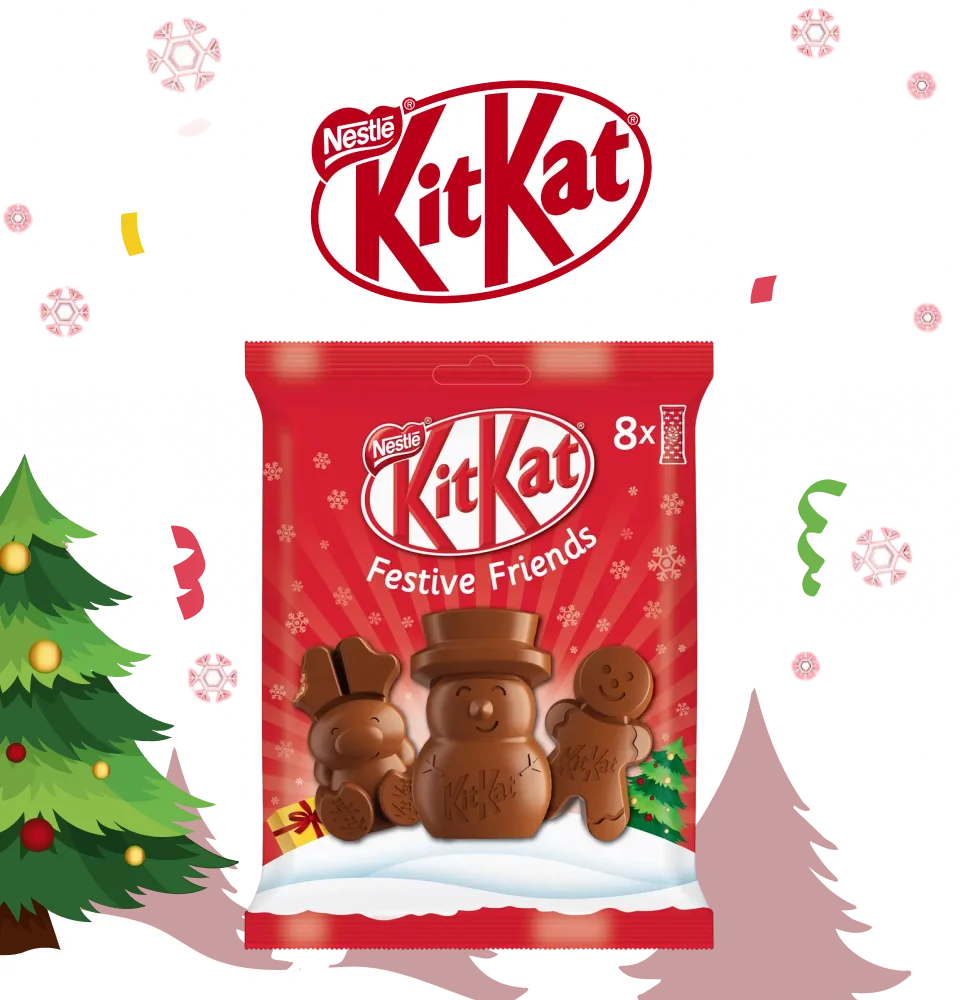 Фото 1 KitKat Святкові друзі
