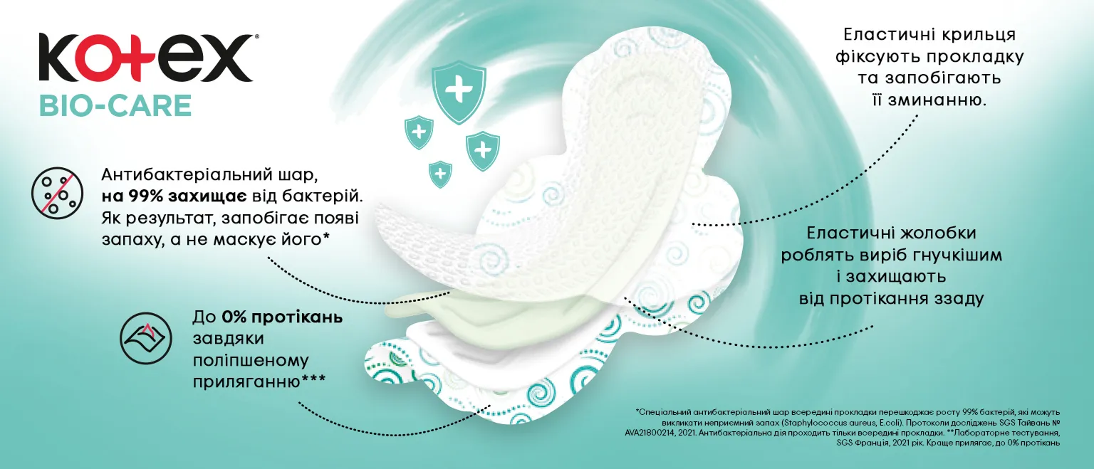 Фото 1 Kotex Bio Care Normal