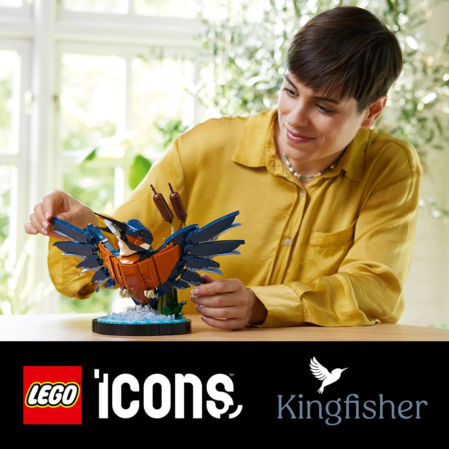 Набір LEGO® Icons, декор для дому або офісу