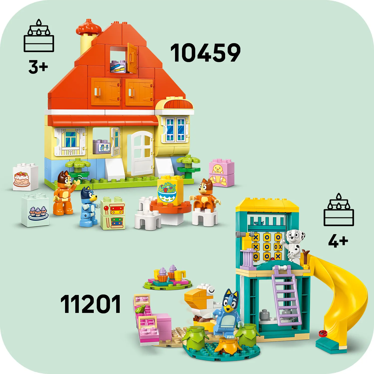 Мир веселого конструирования Bluey