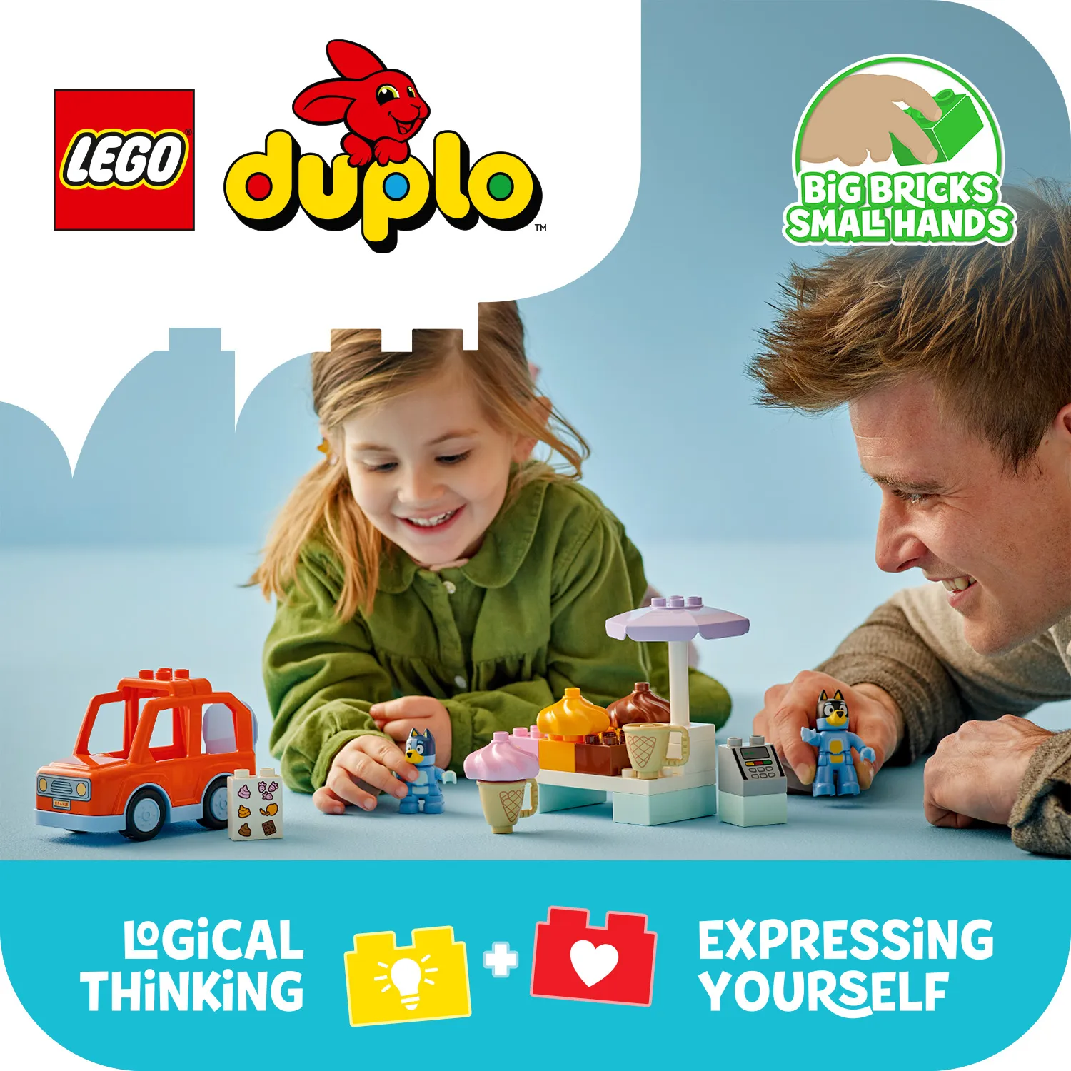 Набор LEGO&reg; DUPLO&reg; Bluey для малышей