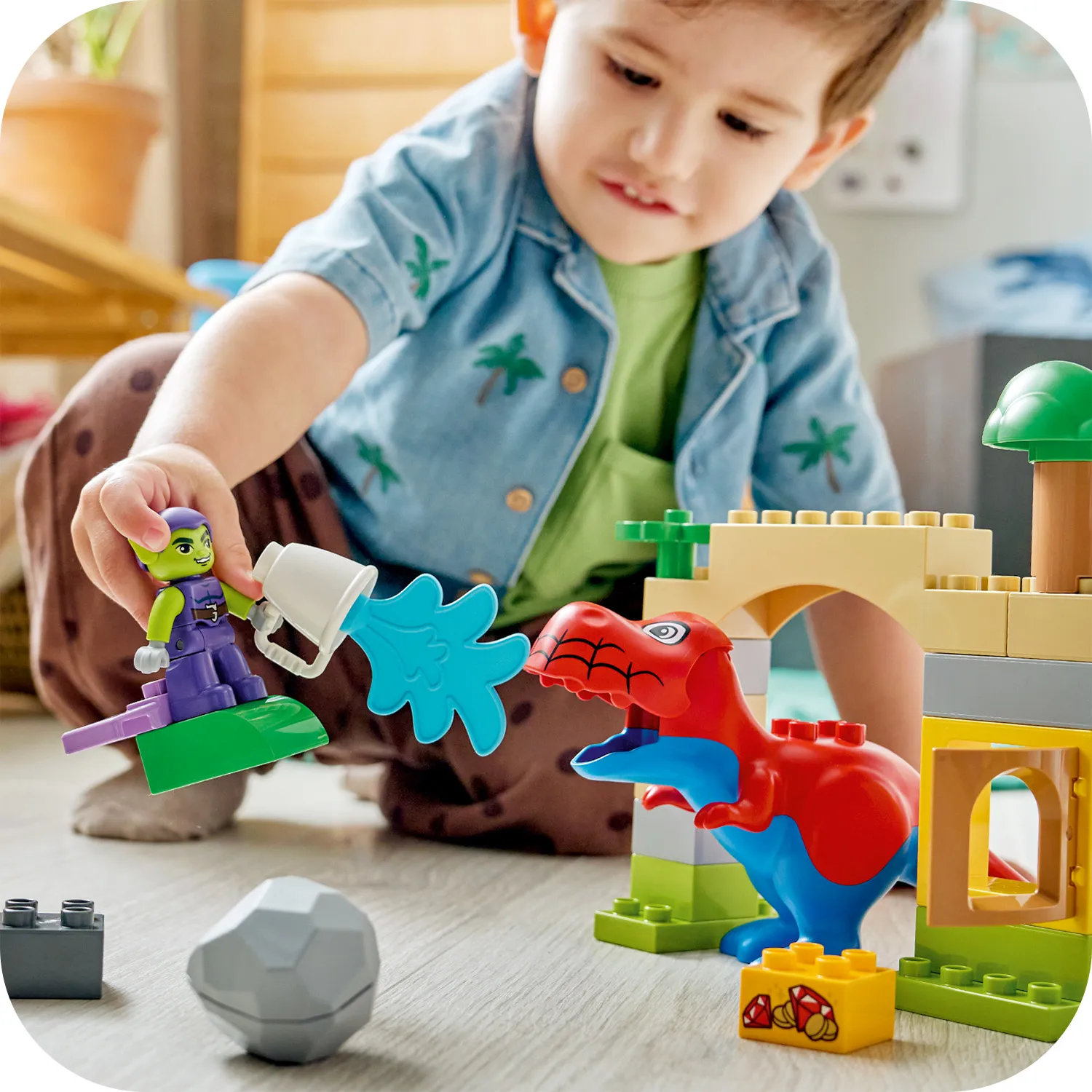 Намочений Spidey-Rex