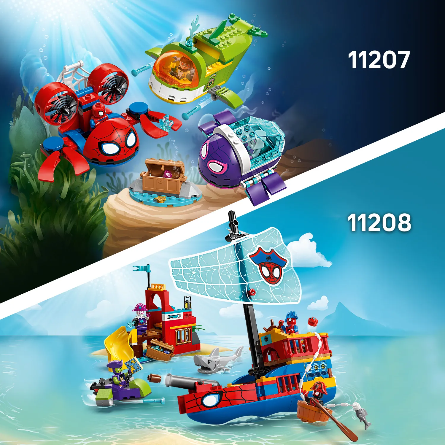 Більше веселощів з наборами Павук та його неймовірні друзі