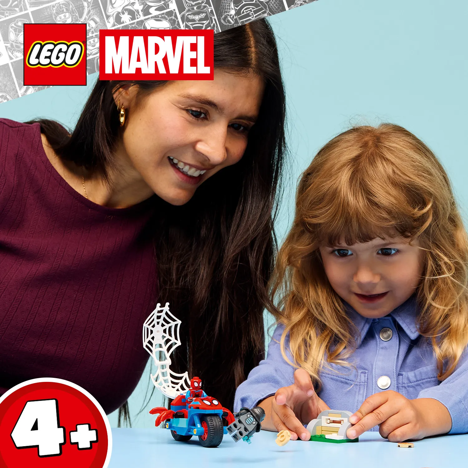 Пориньте в дію з мотоциклом Павука