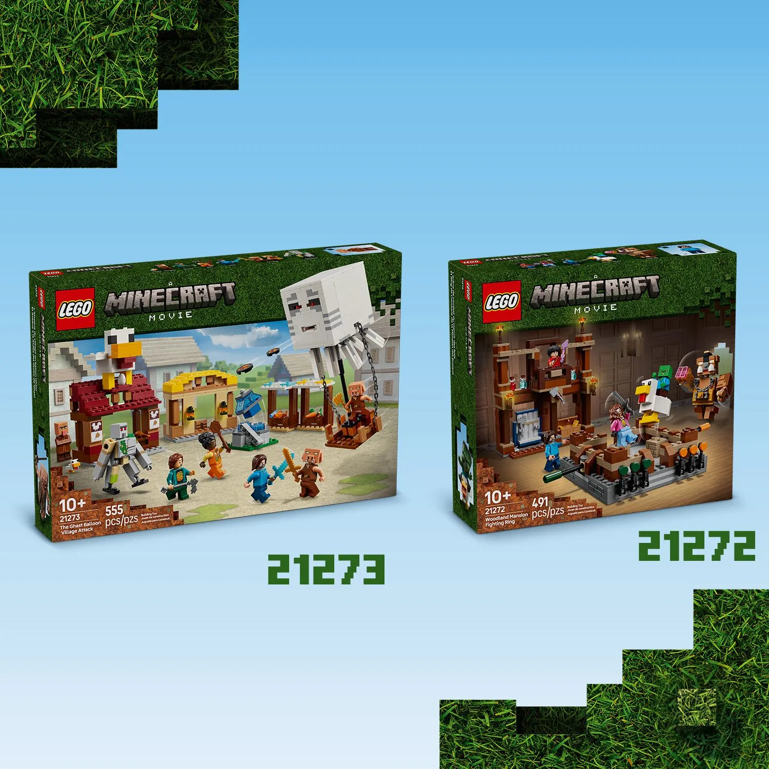 Розширюйте творчість LEGO® Minecraft®