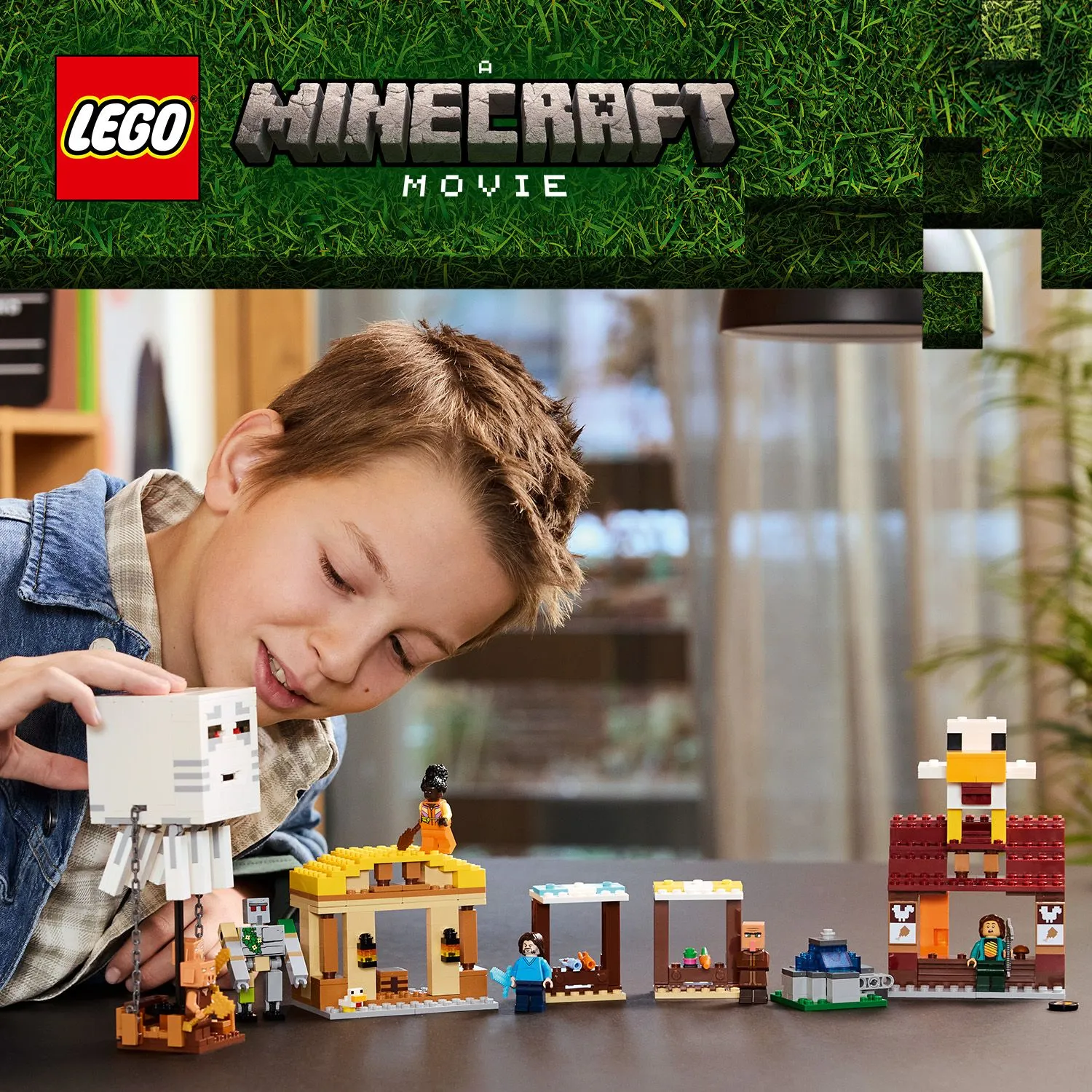 Повітряна куля з «Minecraft: Фільм»