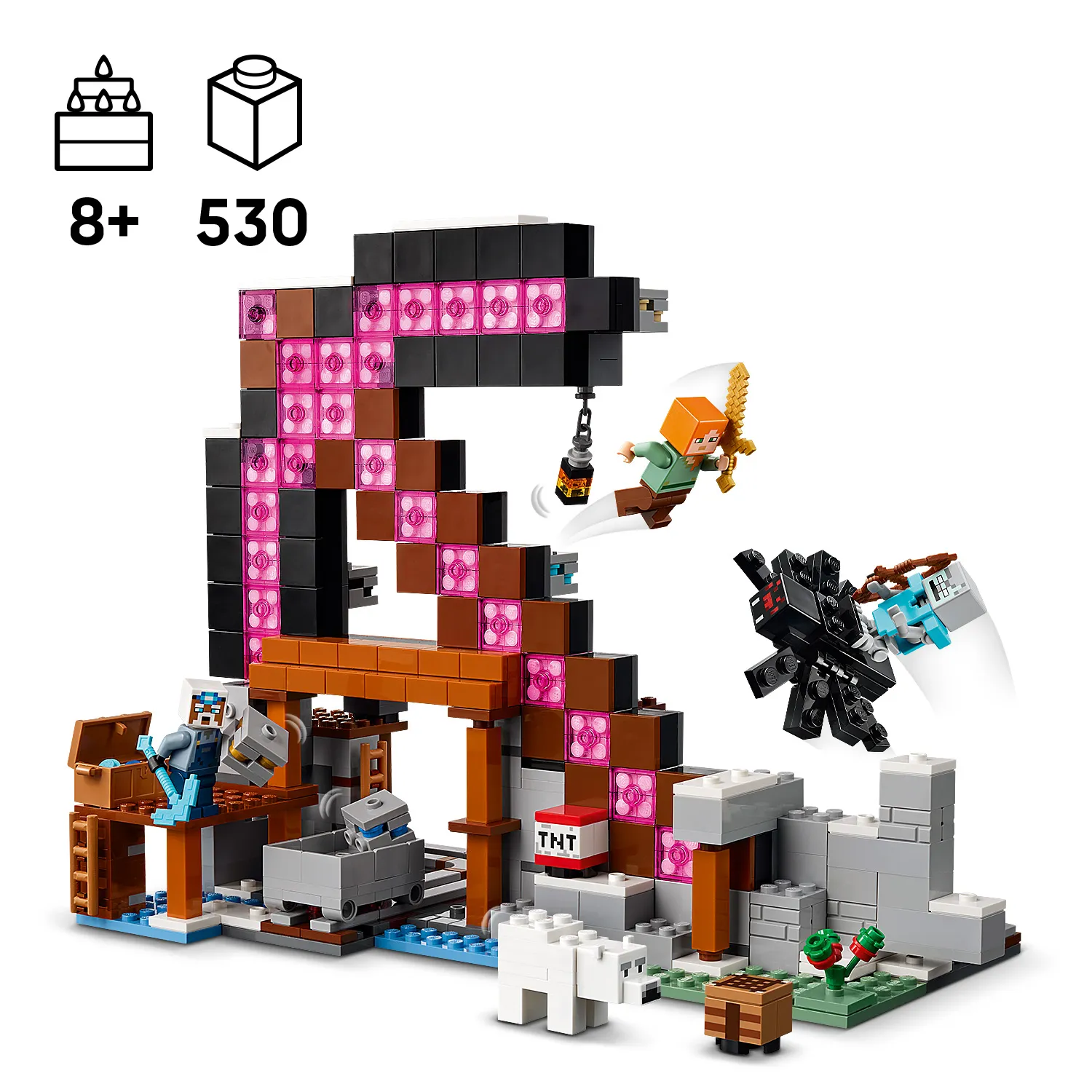 Вибухові динамічні сцени для гравців Minecraft&reg;