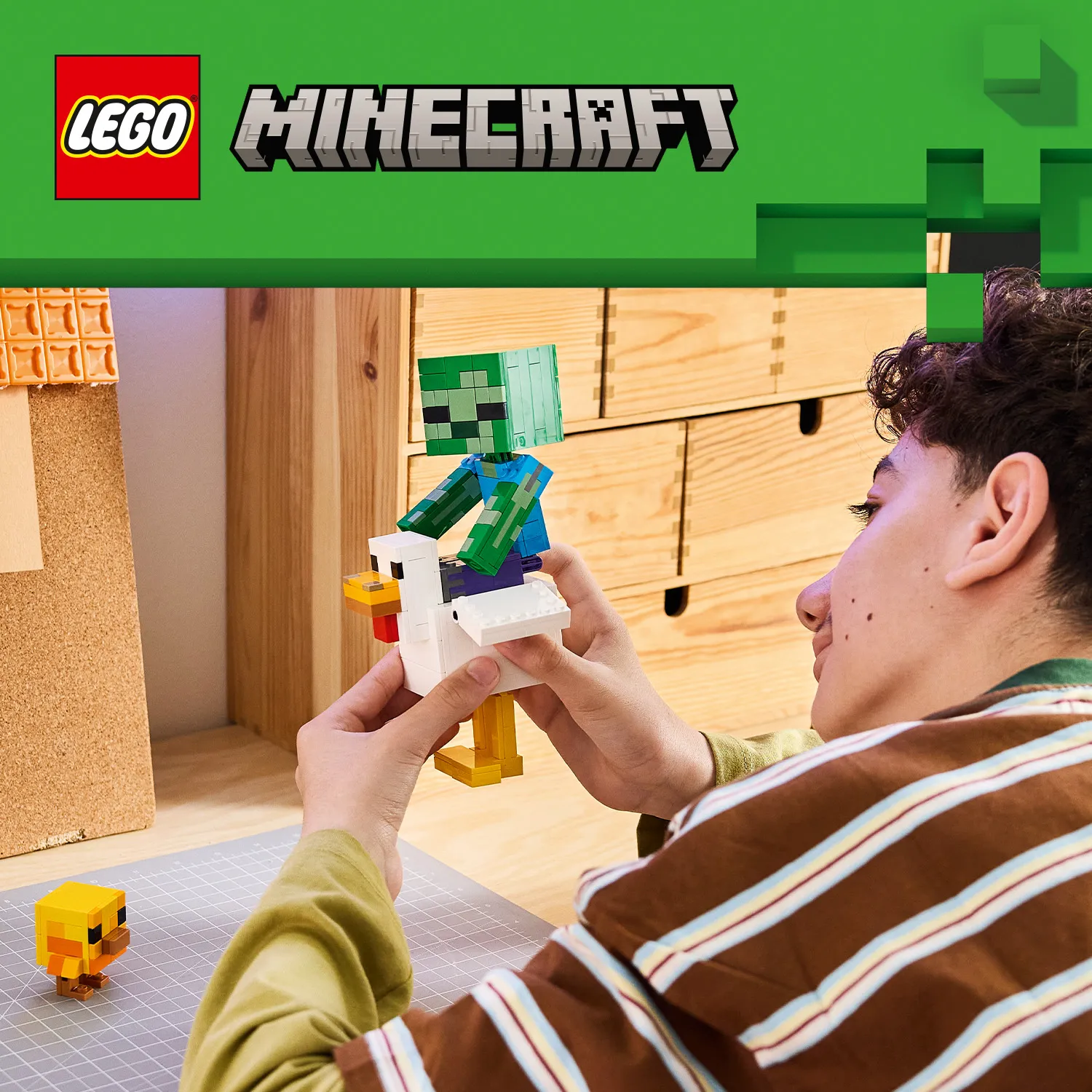 Втілюйте в життя культову дію Minecraft&reg;