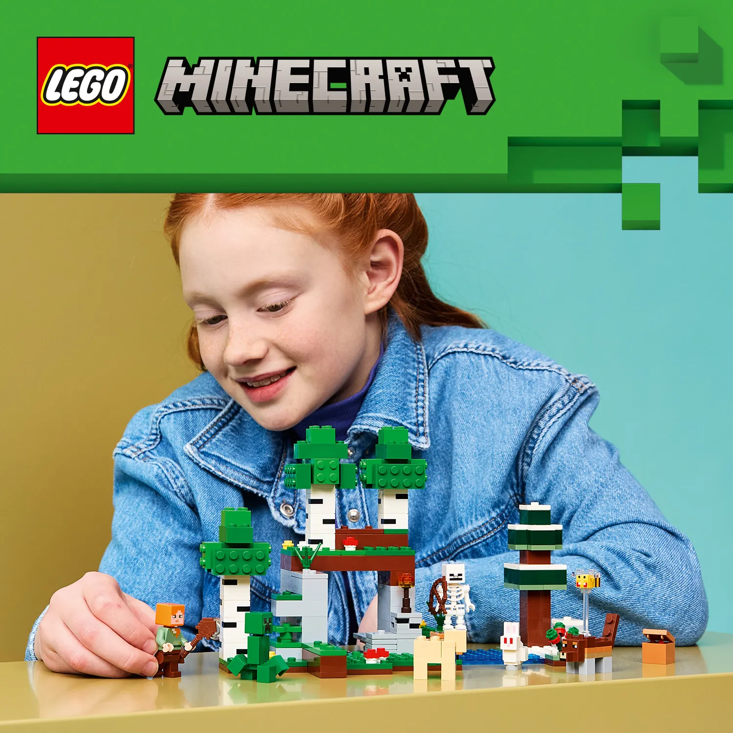 Боріться з мобами в місії Minecraft&reg;.
