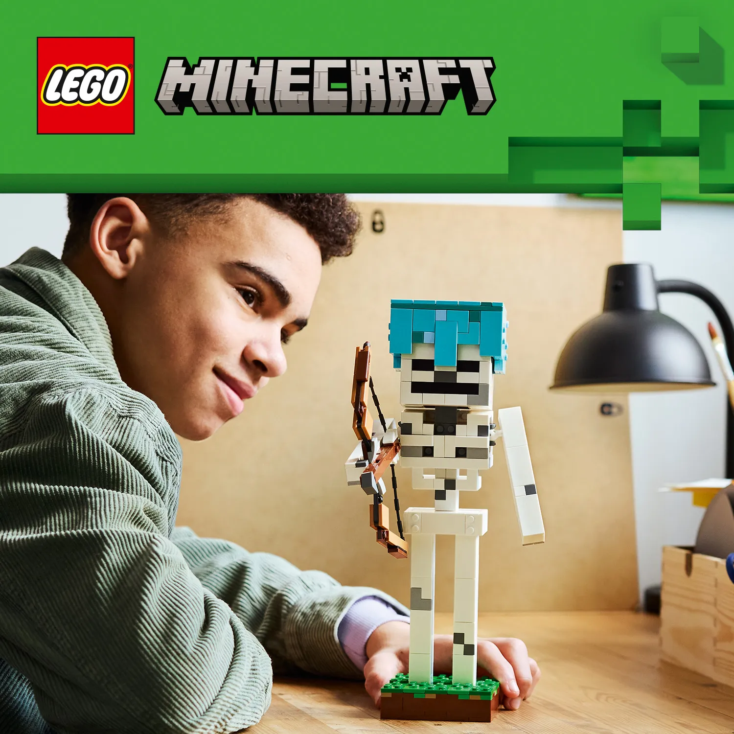 Рухома фігурка скелета з Minecraft&reg;