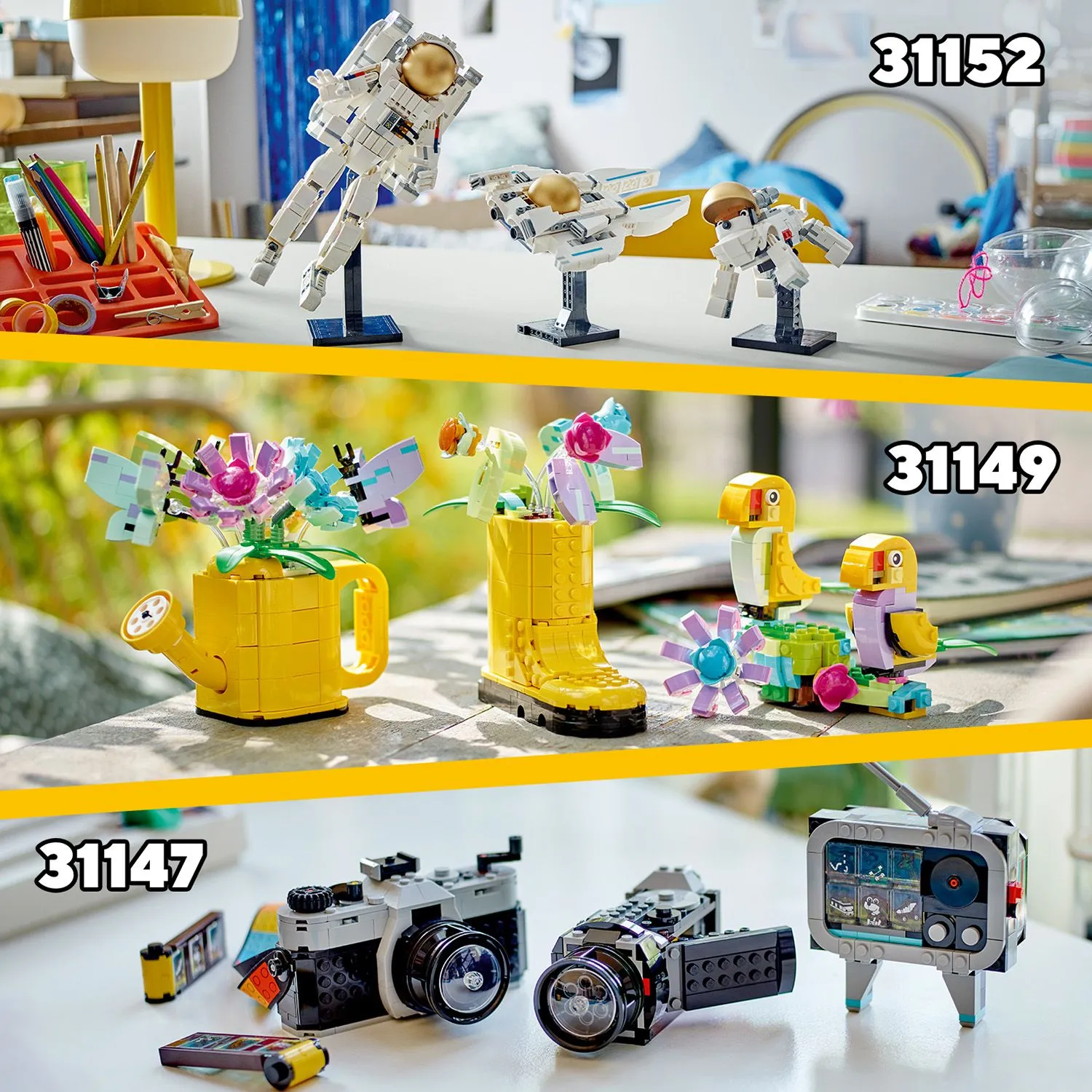 Откройте для себя другие наборы LEGO® Creator 3в1