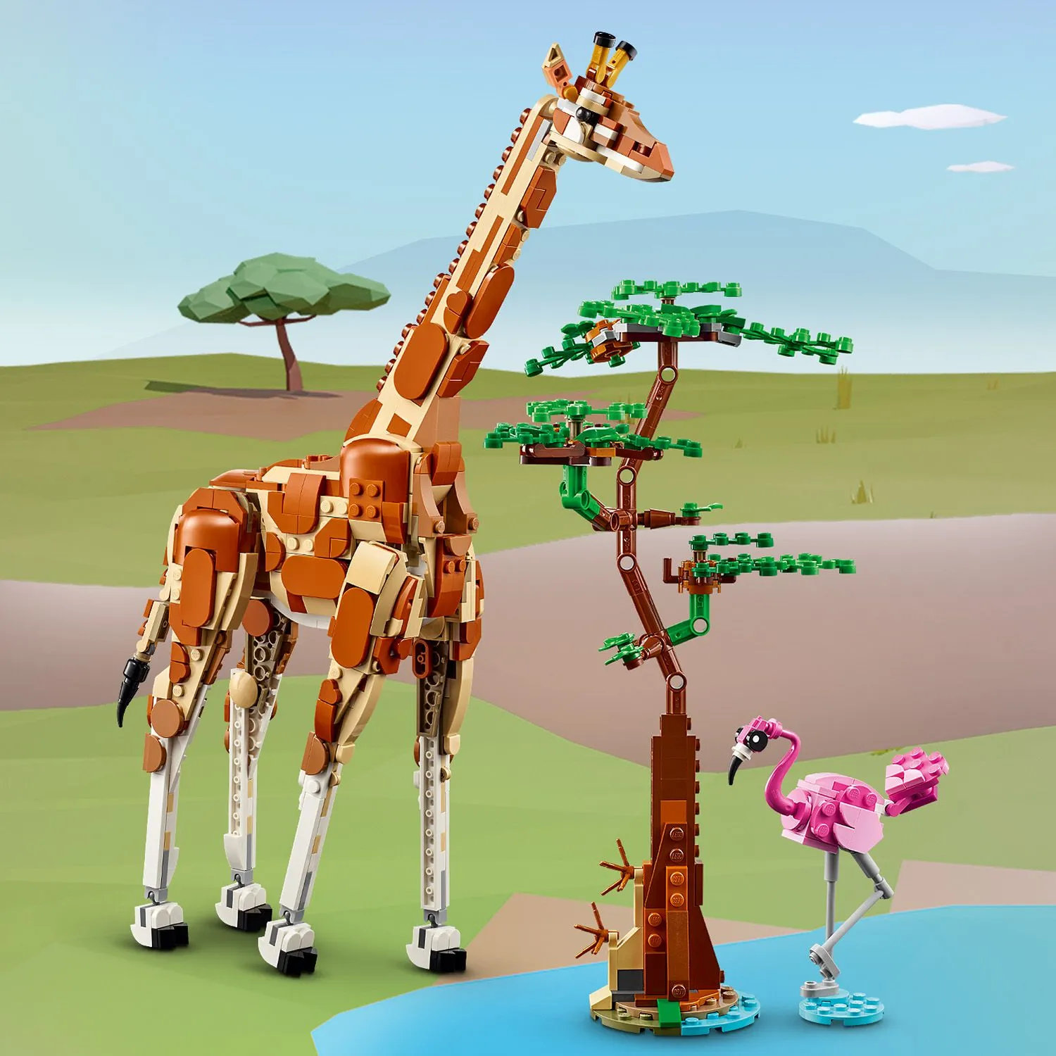 Подвижный жираф