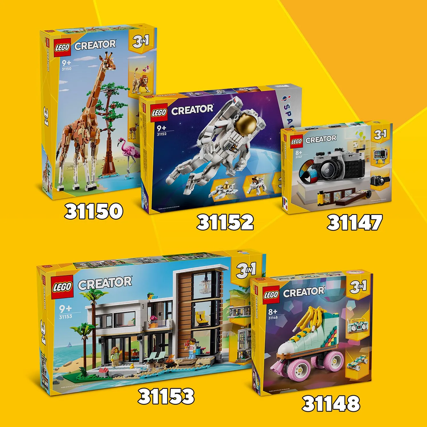 Відкрийте для себе інші набори LEGO® Creator 3в1