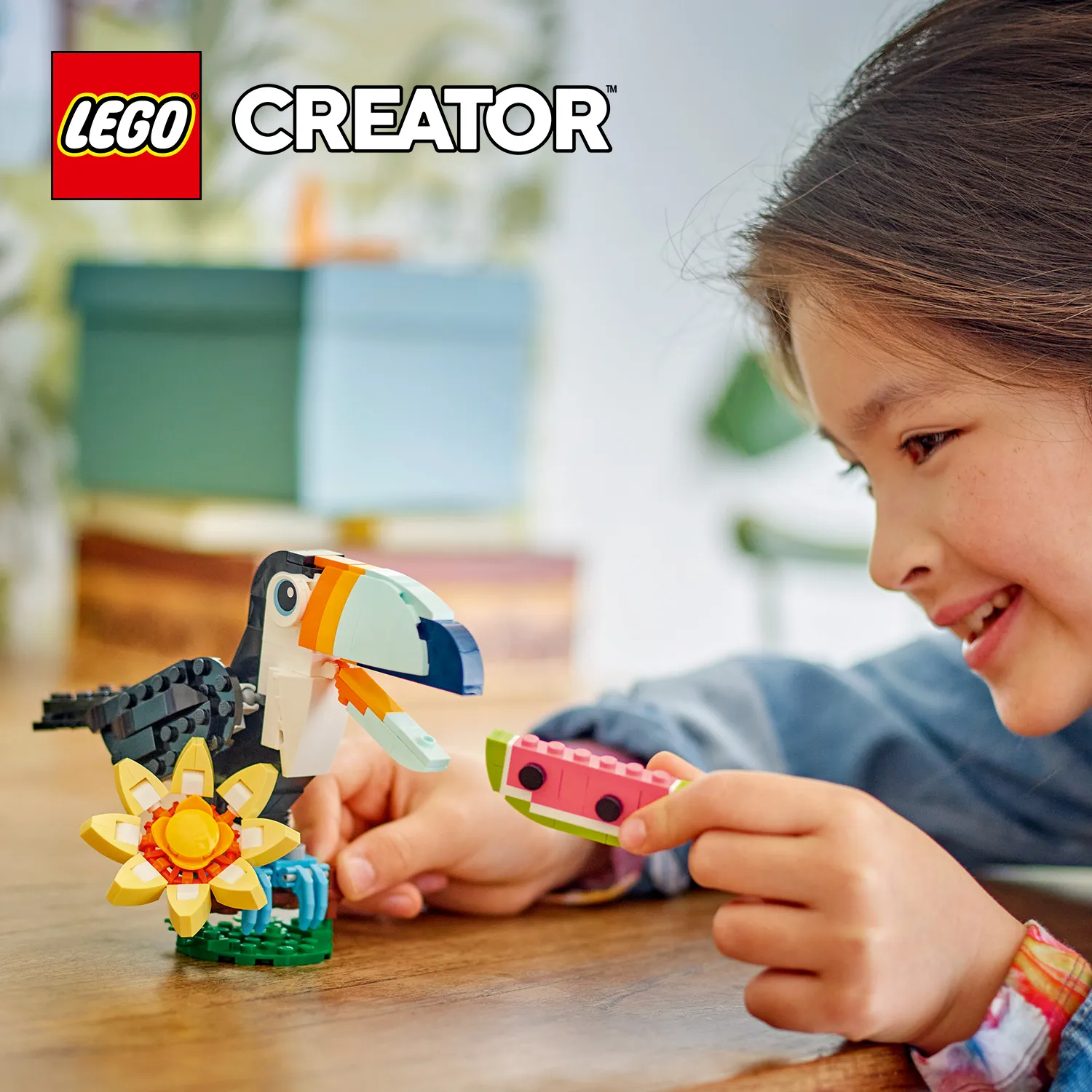3 набори з тваринами LEGO&reg; в 1 коробці