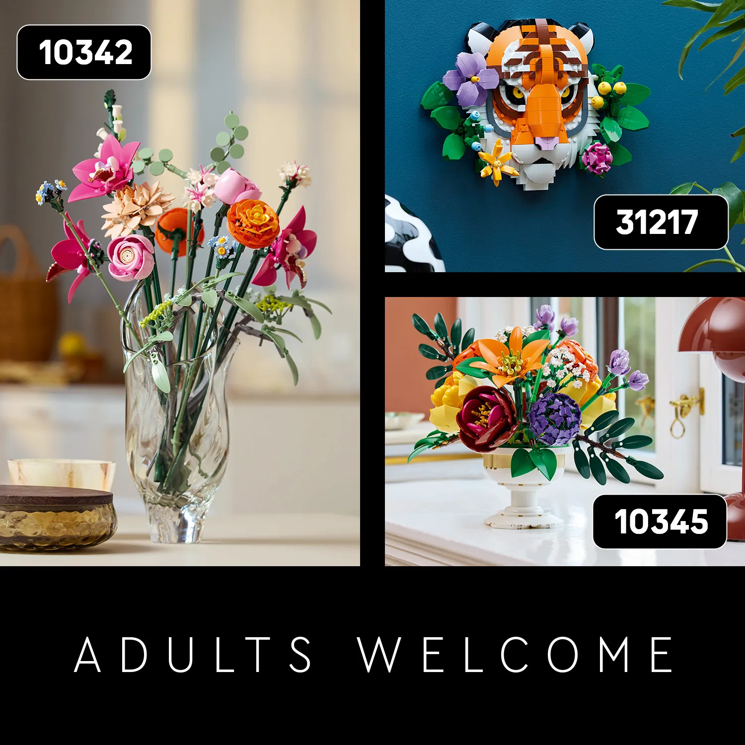 Змішуйте та поєднуйте штучні квіти