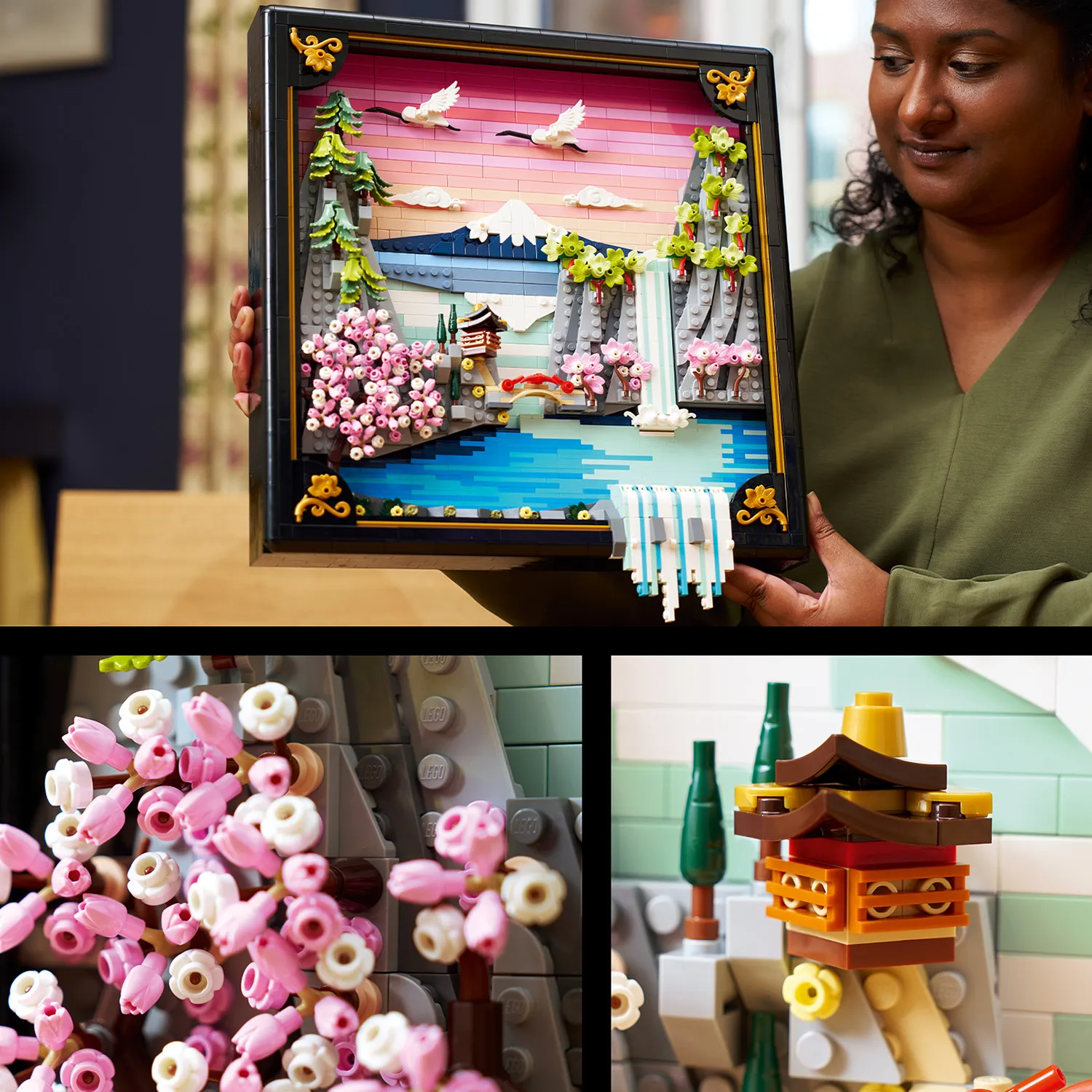 Настінний декор за японськими мотивами