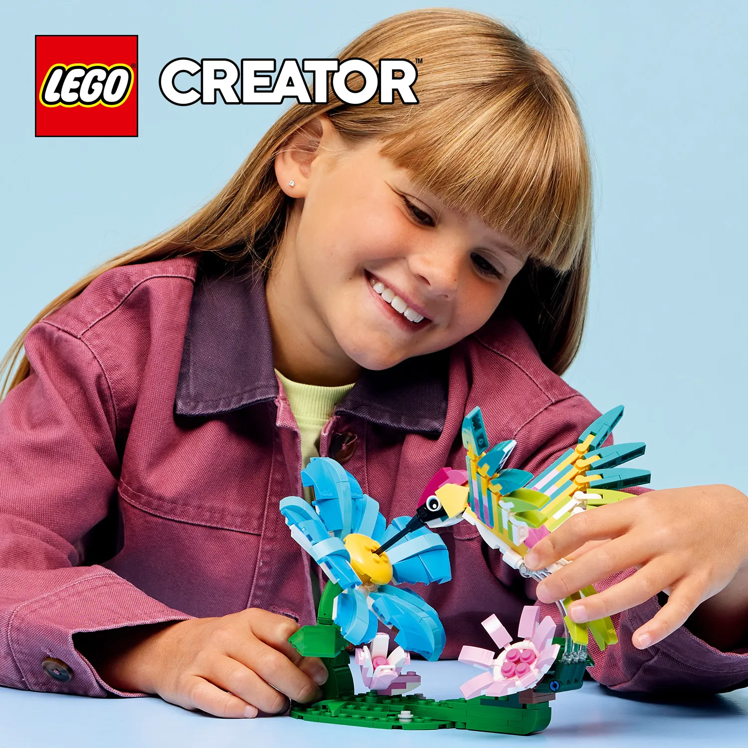 3 варіанти диких тварин LEGO&reg; в 1 коробці