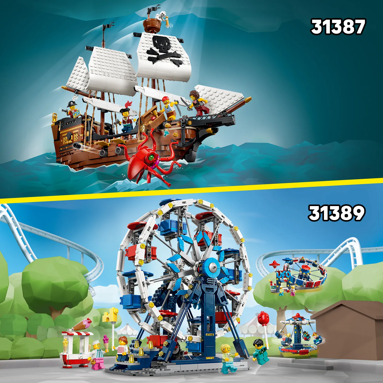 Відкрийте для себе інші набори LEGO&reg; Creator 3 в 1