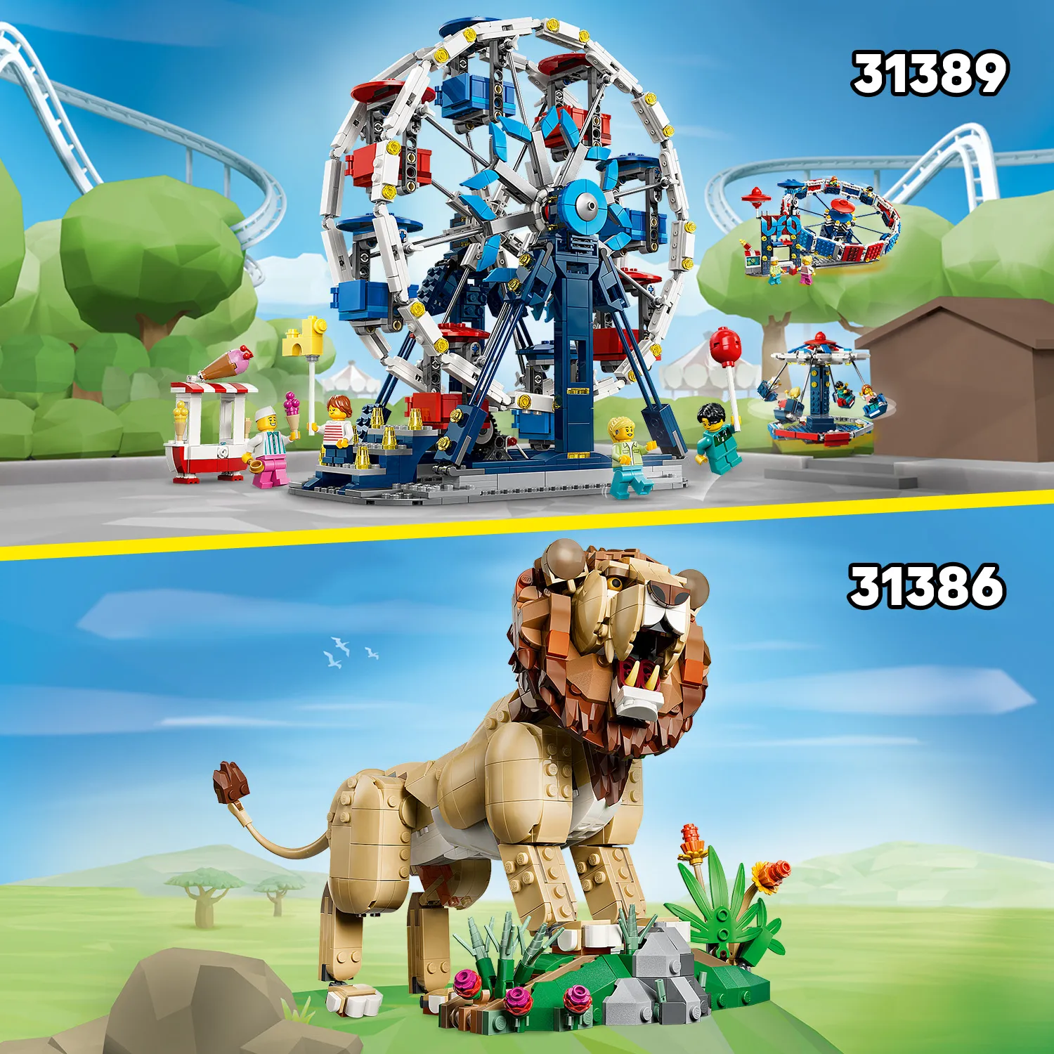 Перегляньте інші набори LEGO&reg; Creator 3 в 1