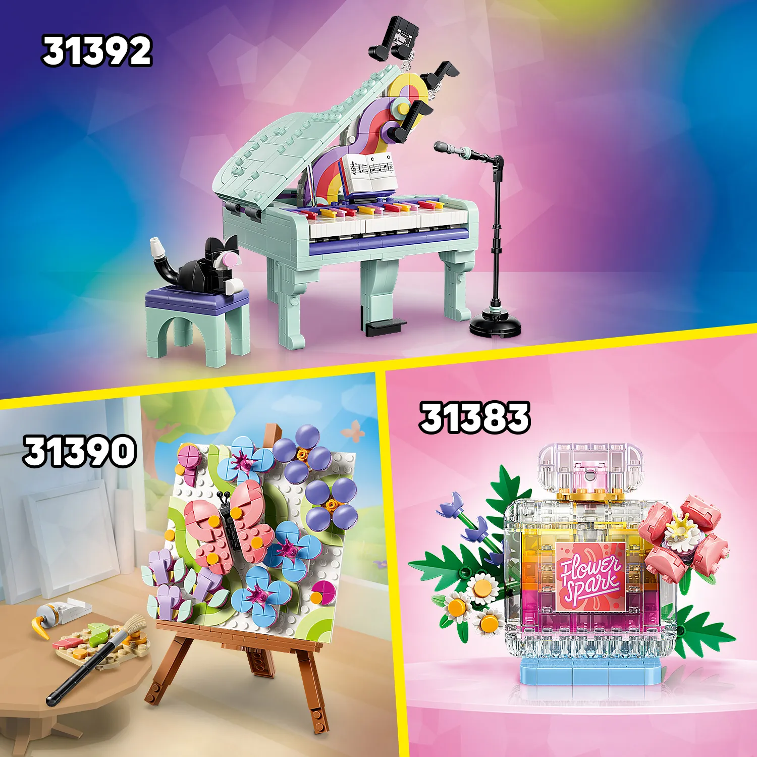 Перегляньте більше ігрових наборів LEGO&reg; 3 в 1 для дітей