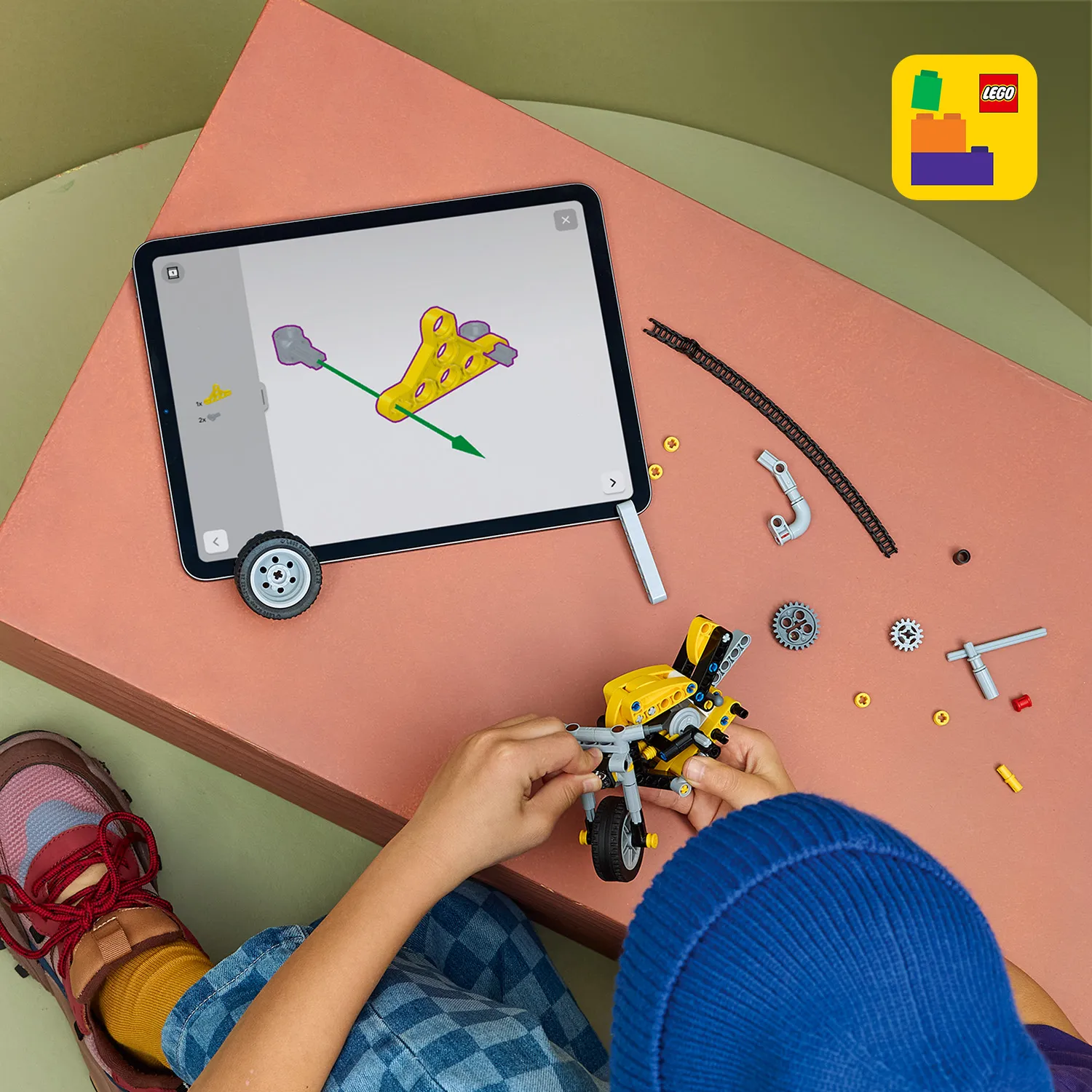 Інтерактивні інструкції з конструювання в 3D