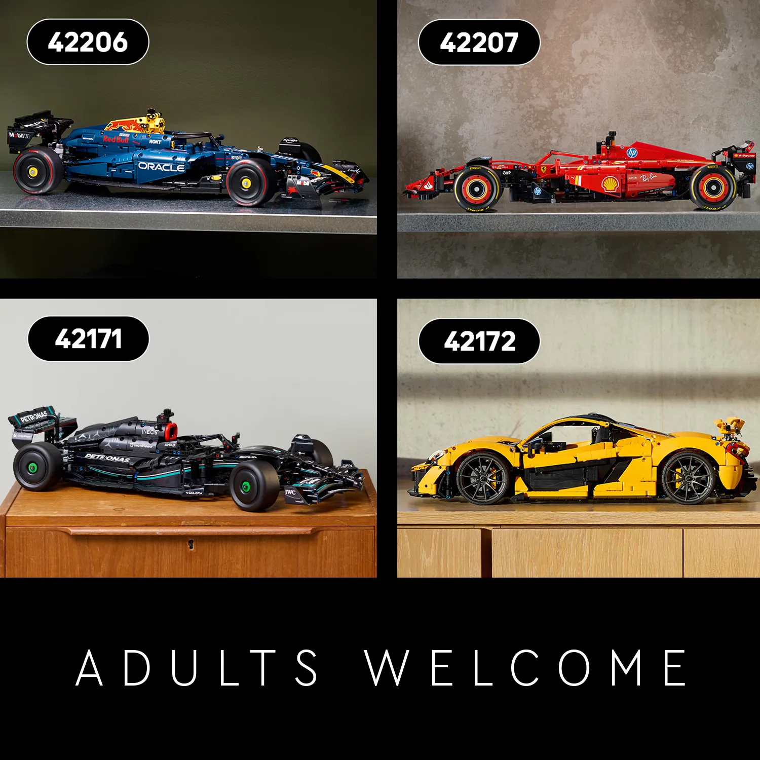 Відкрийте для себе інші набори LEGO&reg; Technic для дорослих