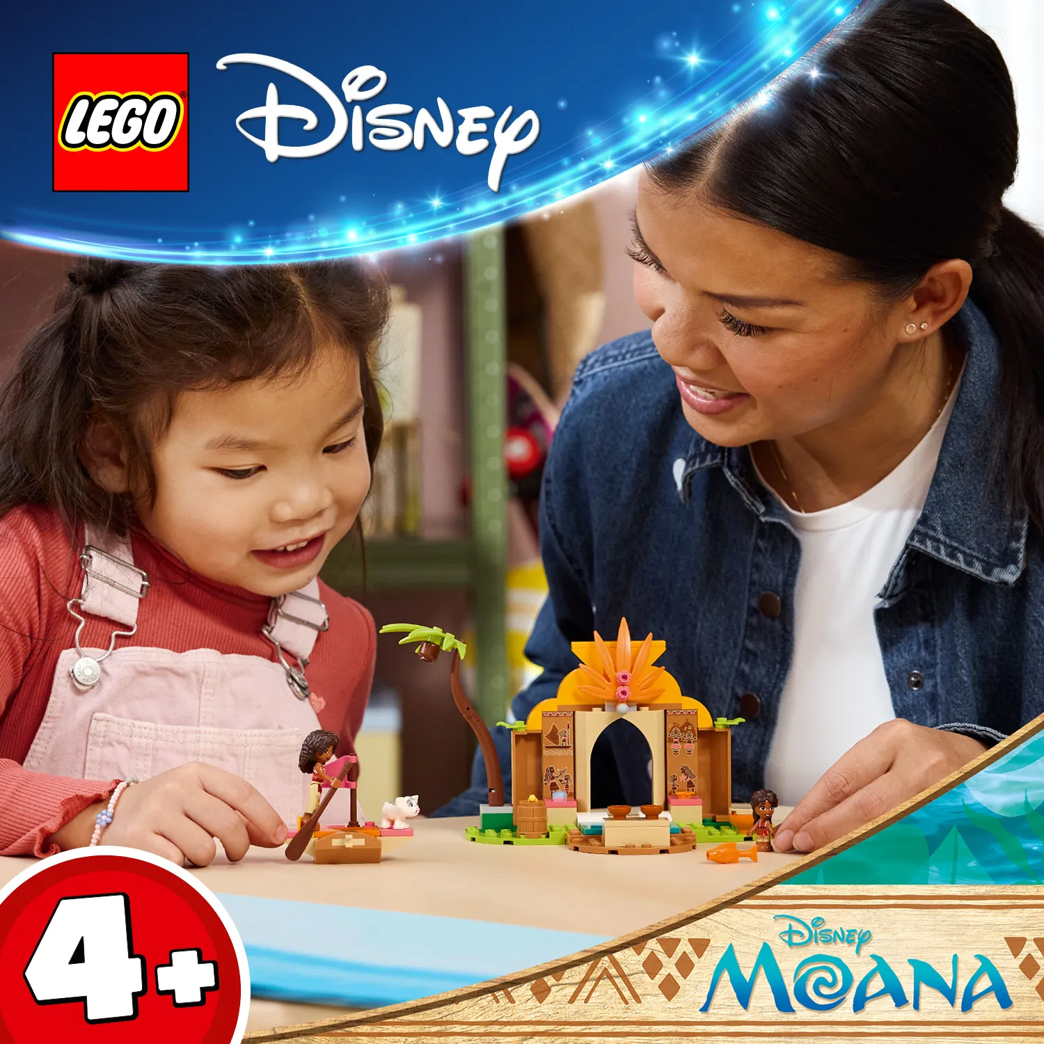Конструктор з героями мультфільму &laquo;Ваяна&raquo; від Disney: Симея та Пуа