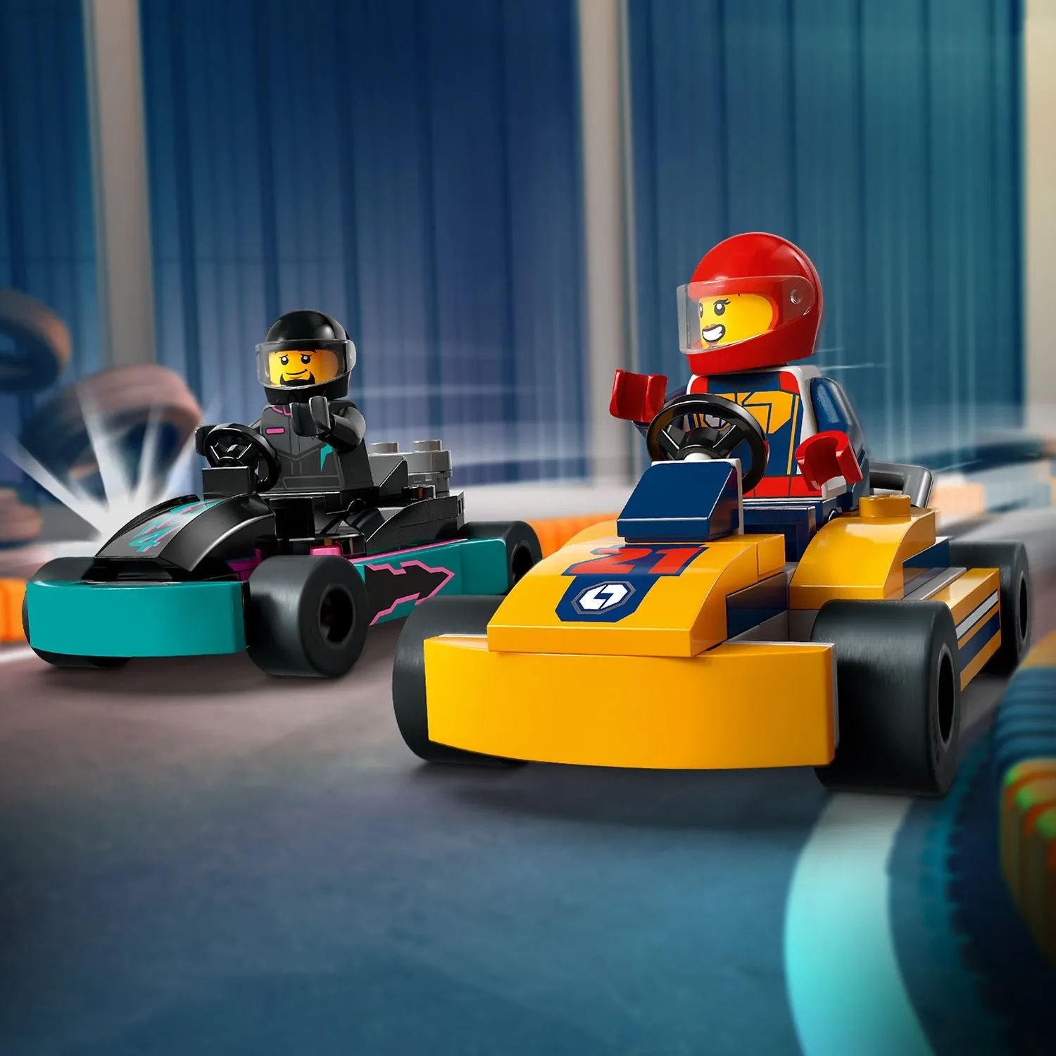 Крутые гоночные карты LEGO®