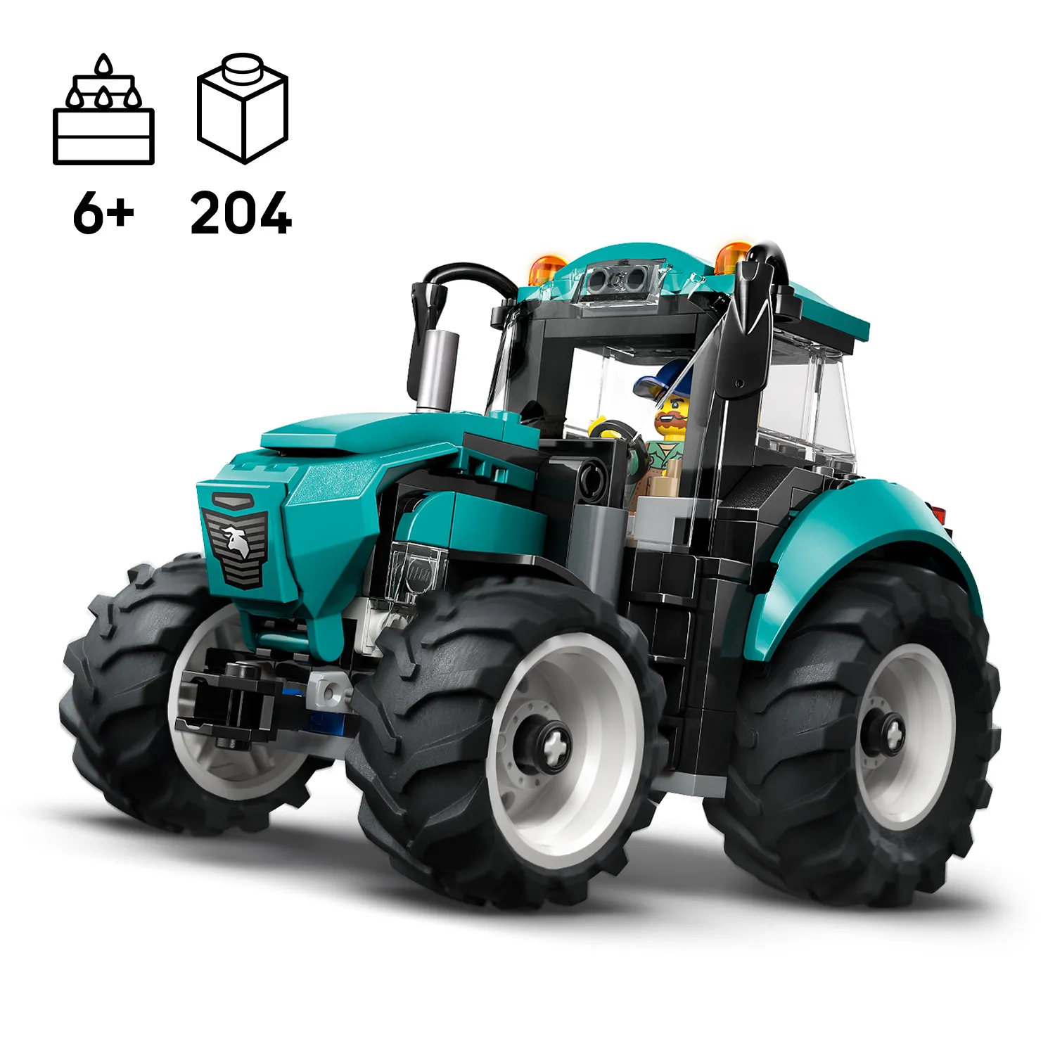 Классический игрушечный трактор LEGO&reg;