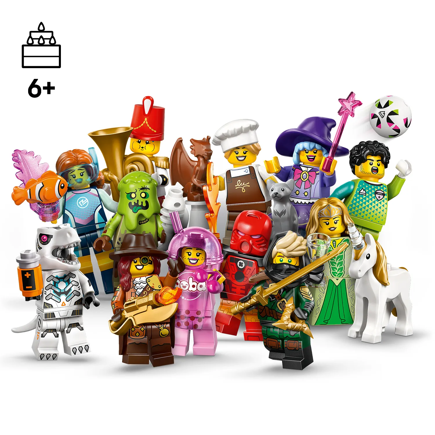 12 колекційних мініфігурок персонажів LEGO&reg;
