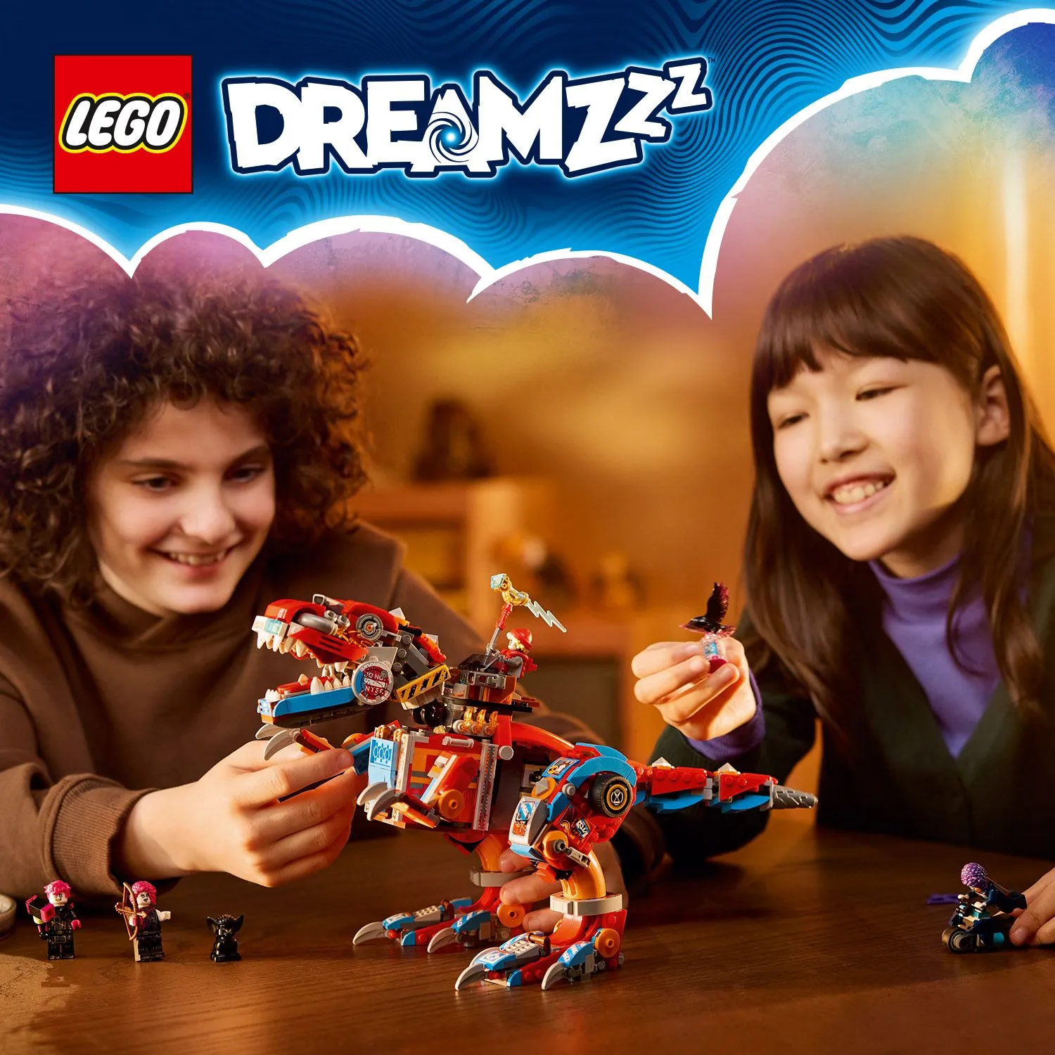 Крутий іграшковий робот-динозавр LEGO® DREAMZzz™