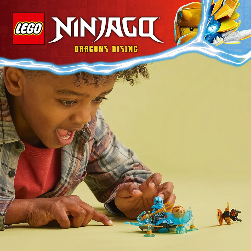 Набір LEGO® NINJAGO® з іграшкою, що обертається