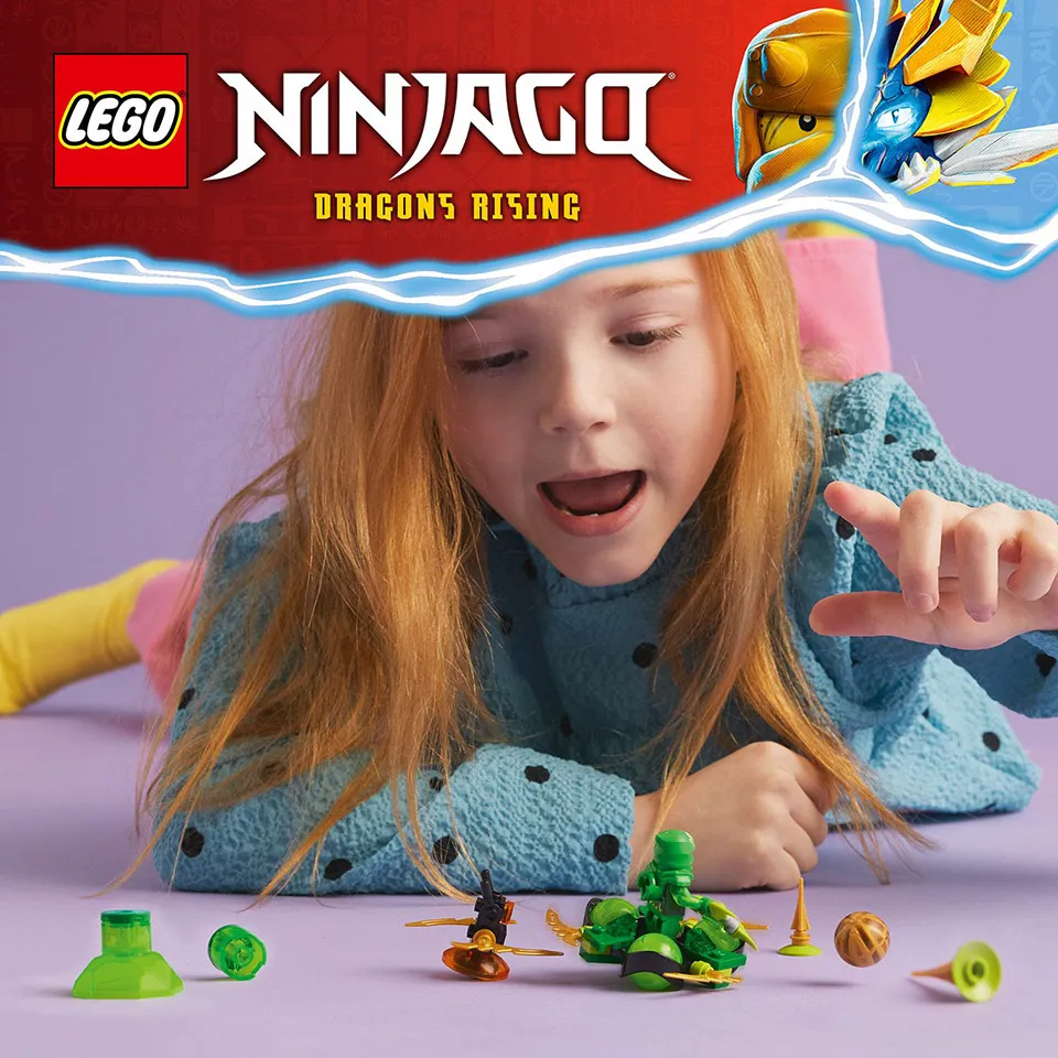 Набір LEGO® NINJAGO® з іграшкою, що обертається
