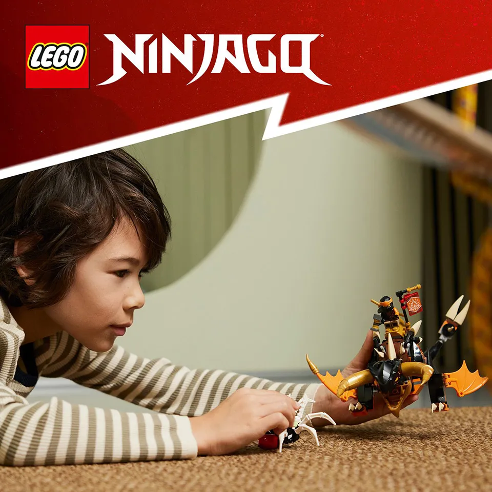 Фантастичний набір LEGO® NINJAGO® з драконом