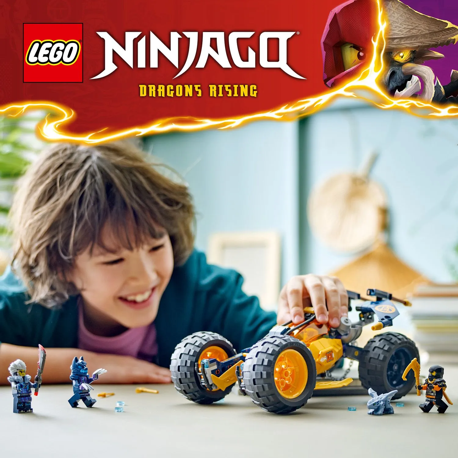 Насыщенный действиями автомобильный набор LEGO® NINJAGO®