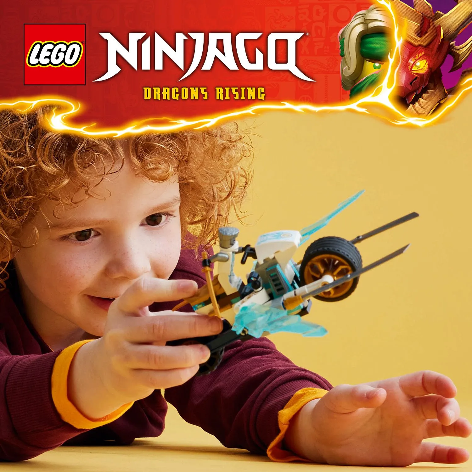 Ігровий набір із мотоциклом LEGO® NINJAGO®