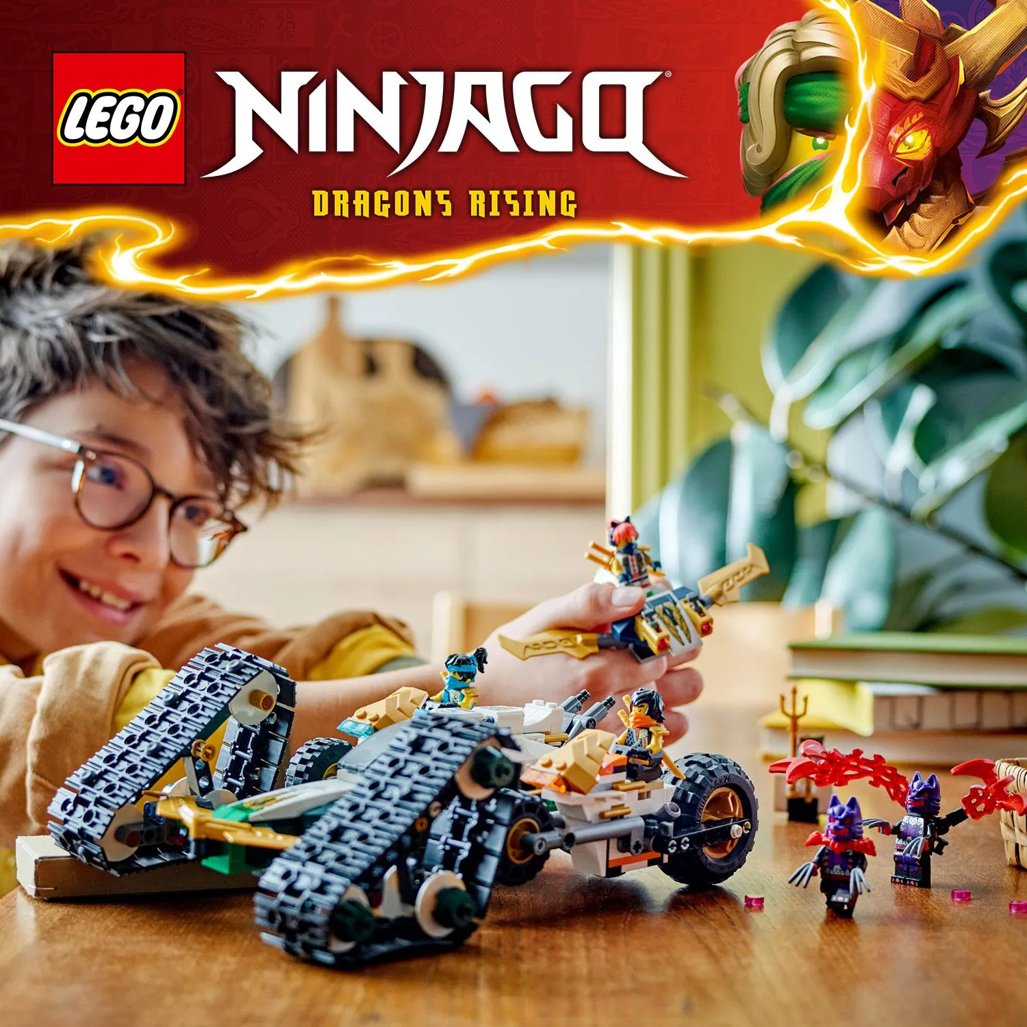 Набір транспортних засобів LEGO® NINJAGO® 4-в-1