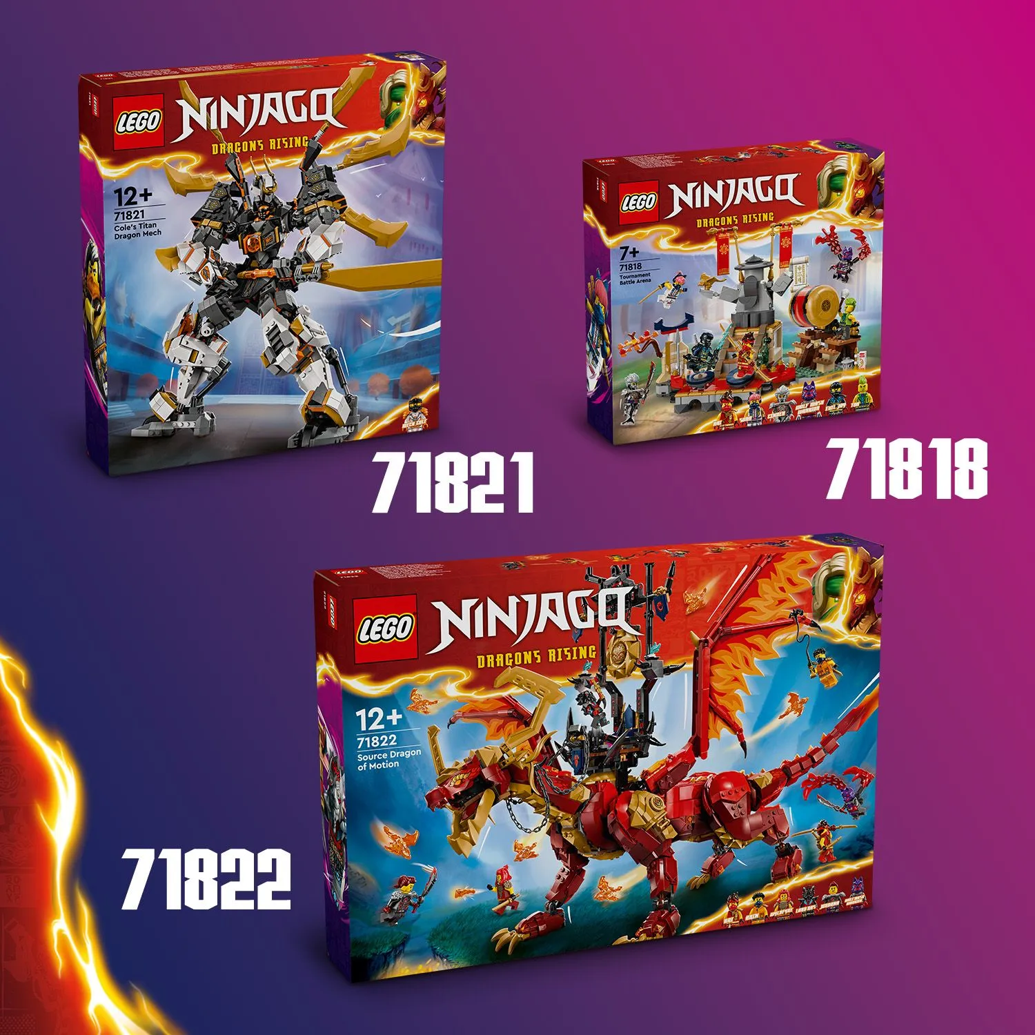 Больше наборов LEGO® NINJAGO® для коллекционирования