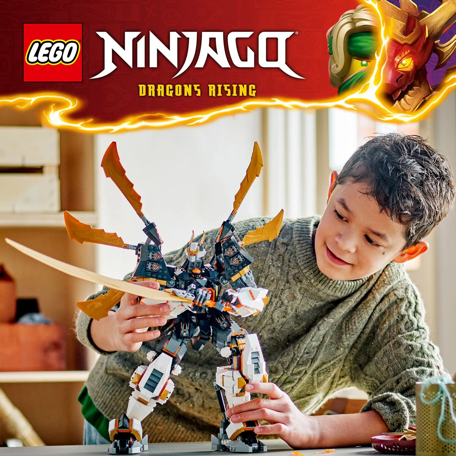 Игровой набор LEGO® NINJAGO® Робот-титан