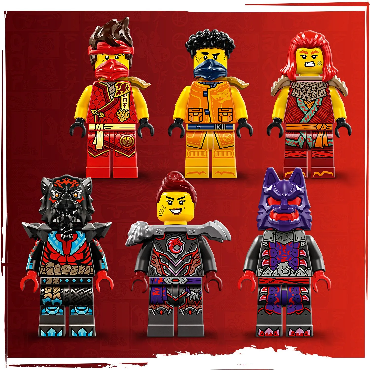 6 минифигурок NINJAGO®