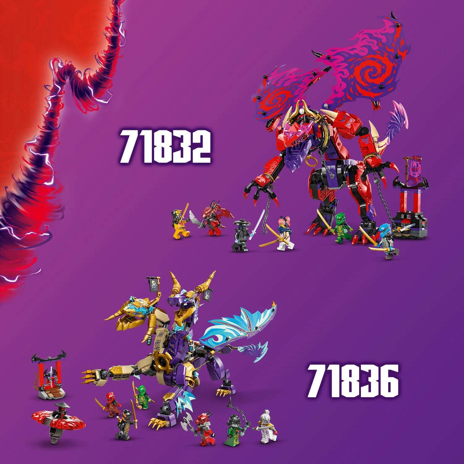 Больше наборов LEGO® NINJAGO® для коллекционирования