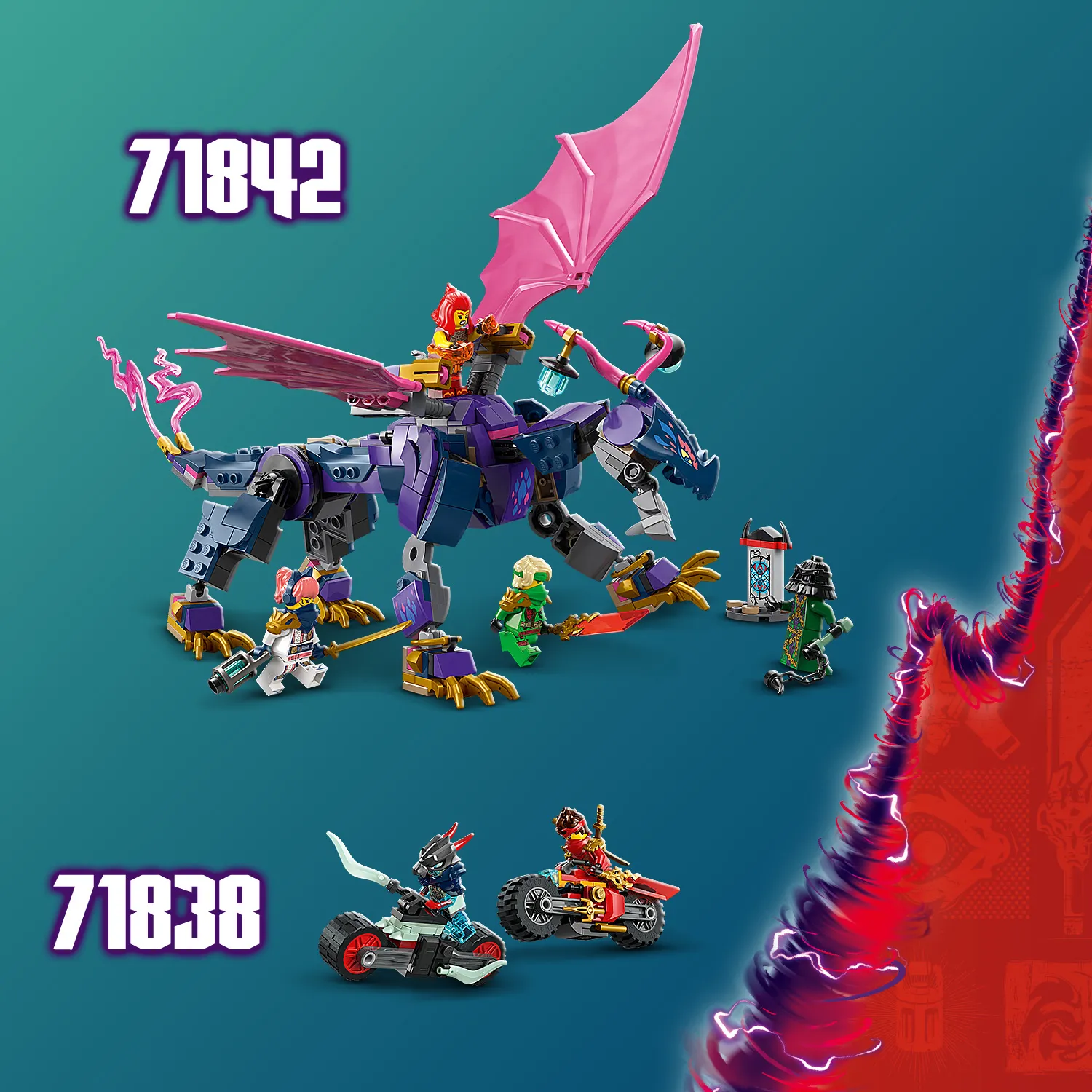 Більше LEGO&reg; NINJAGO&reg; для колекціонування