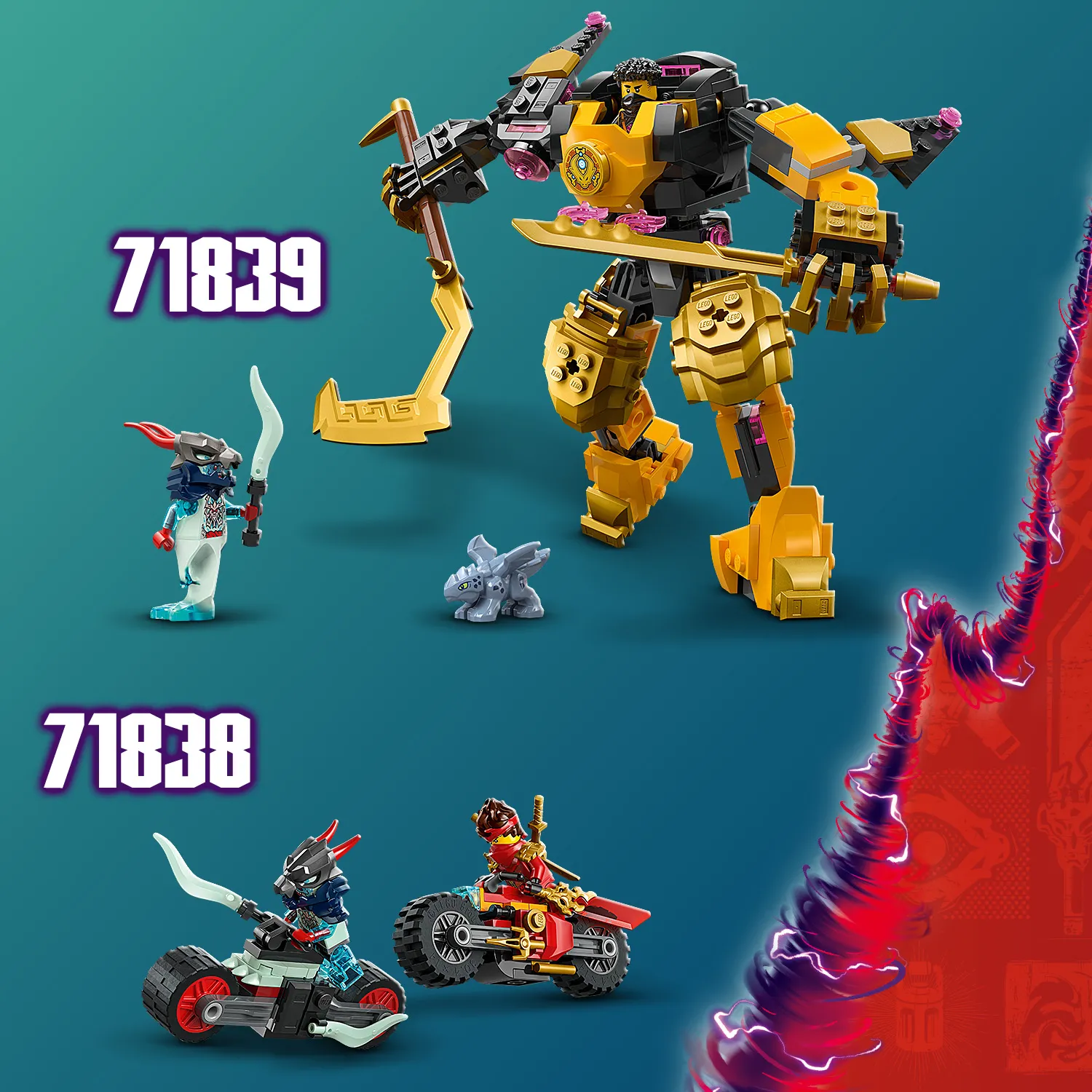 Більше LEGO&reg; NINJAGO&reg; для колекціонування